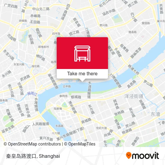 秦皇岛路渡口 map