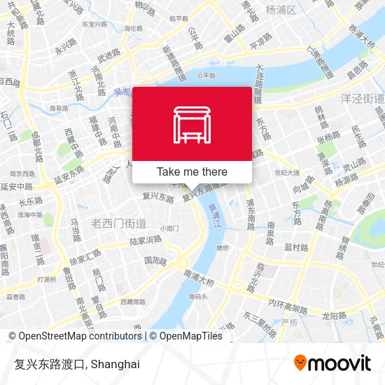 复兴东路渡口 map