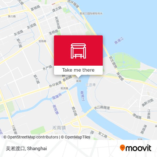 吴淞渡口 map