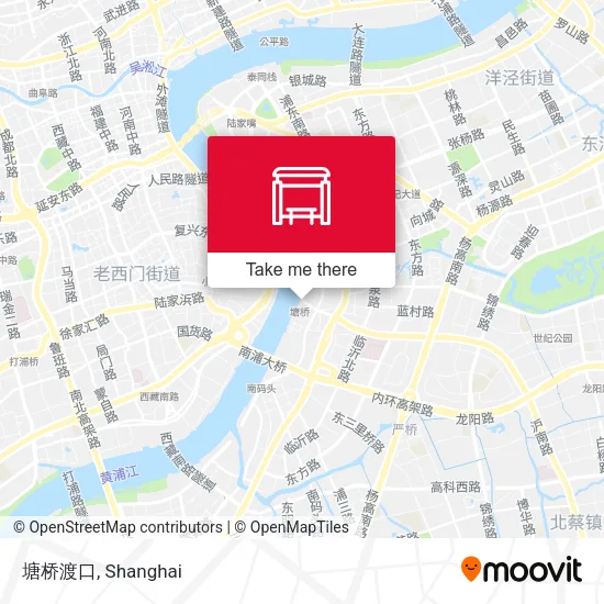 塘桥渡口 map