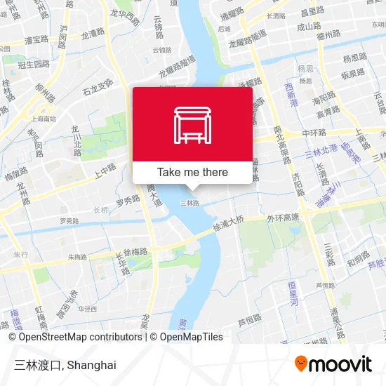 三林渡口 map