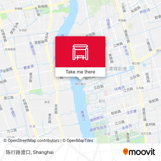 陈行路渡口 map