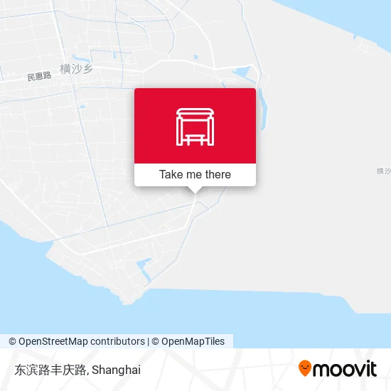 东滨路丰庆路 map