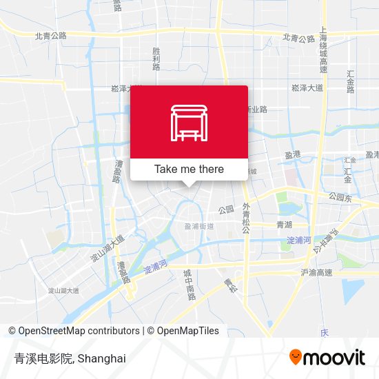 青溪电影院 map