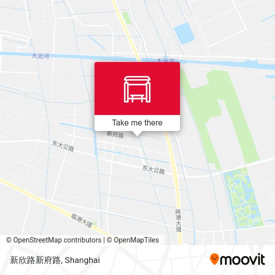 新欣路新府路 map
