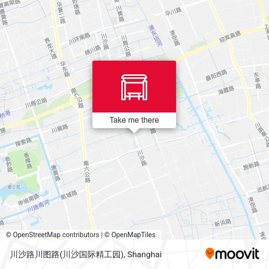 川沙路川图路(川沙国际精工园) map