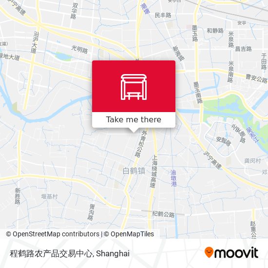程鹤路农产品交易中心 map