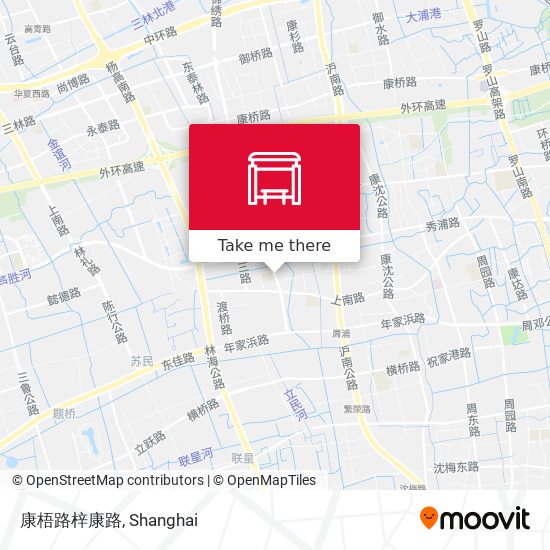 康梧路梓康路 map