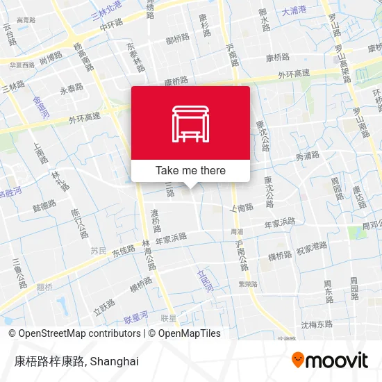 康梧路梓康路 map
