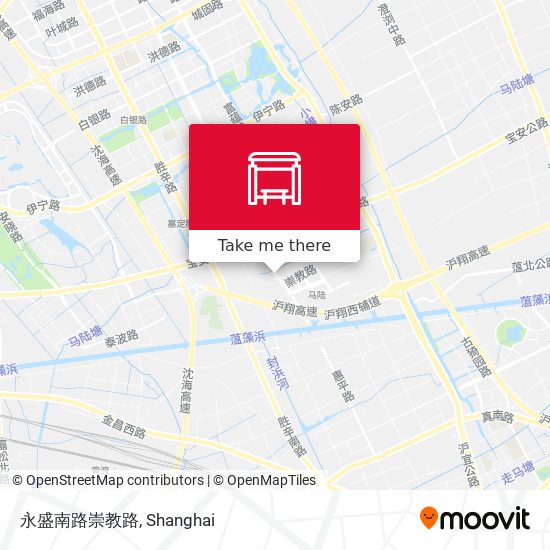 永盛南路崇教路 map