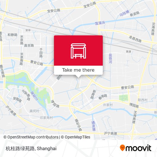 杭桂路绿苑路 map