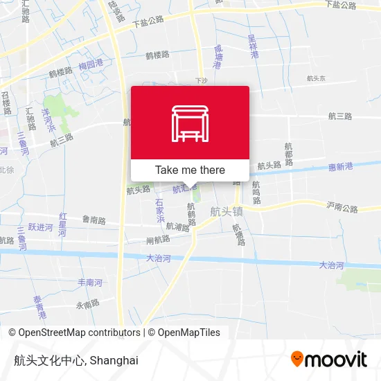 航头文化中心 map