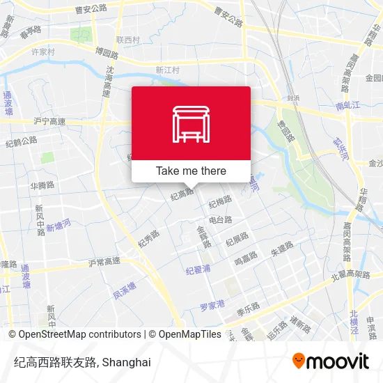 纪高西路联友路 map