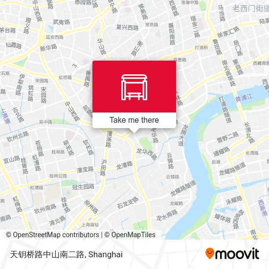 天钥桥路中山南二路 map