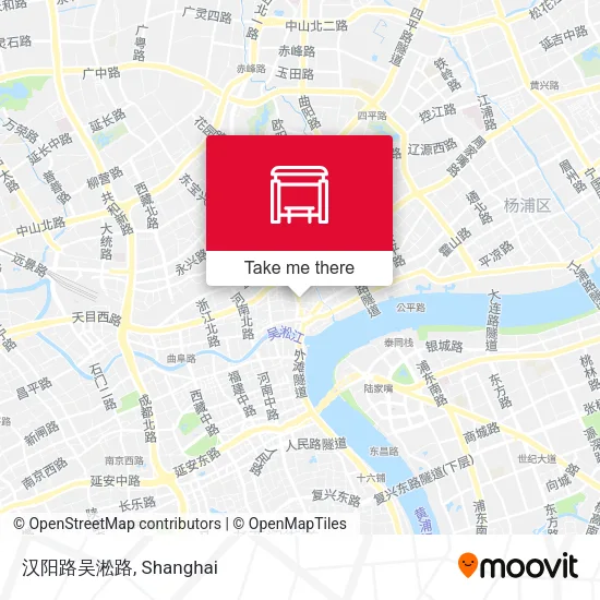 汉阳路吴淞路 map