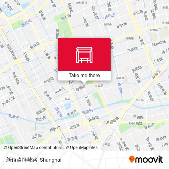 新镇路顾戴路 map