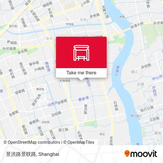 景洪路景联路 map
