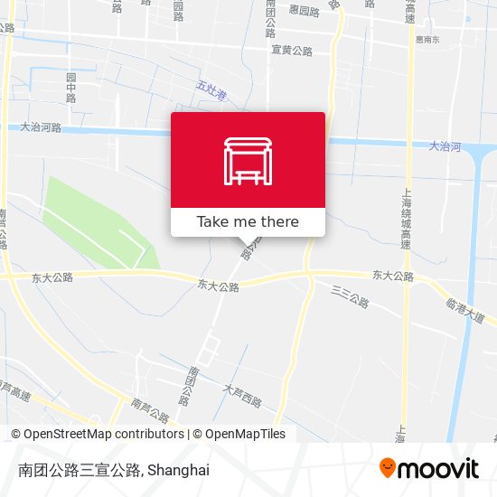 南团公路三宣公路 map