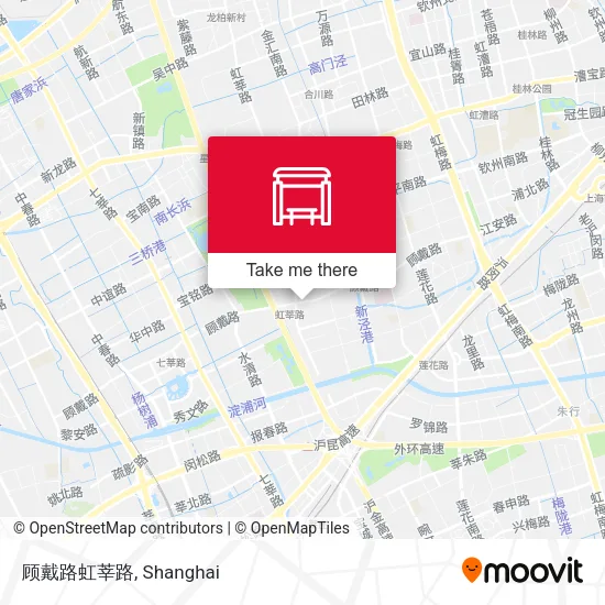 顾戴路虹莘路 map