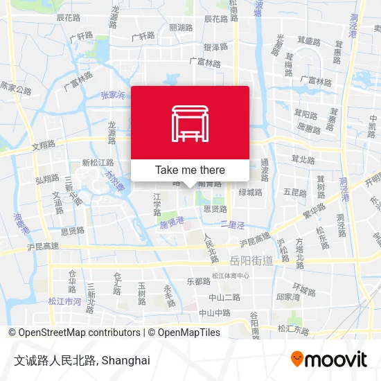 文诚路人民北路 map