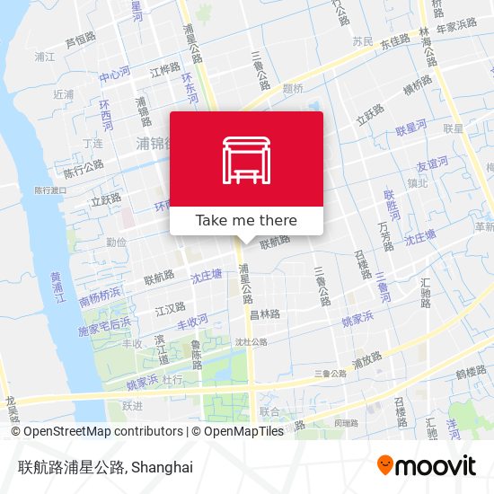 联航路浦星公路 map