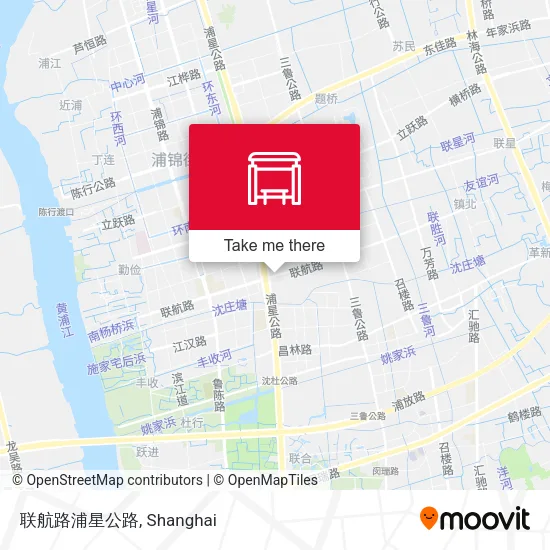 联航路浦星公路 map