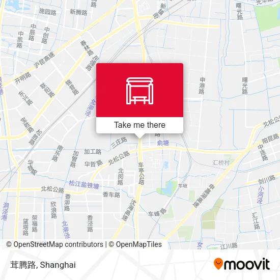 茸腾路 map