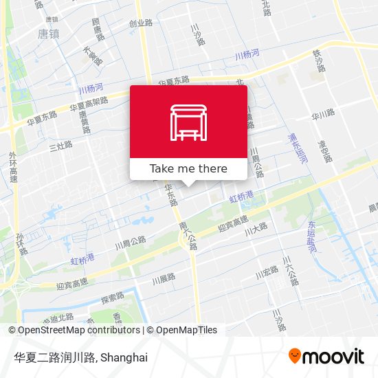 华夏二路润川路 map