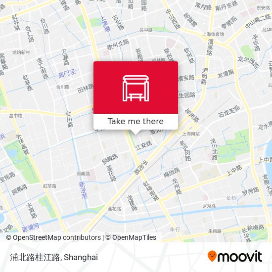 浦北路桂江路 map
