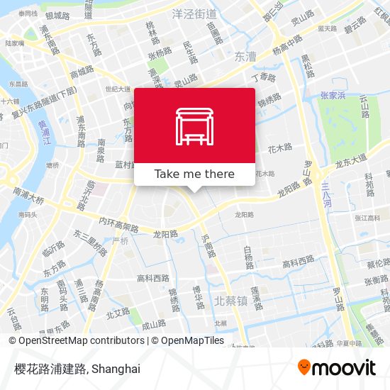 樱花路浦建路 map