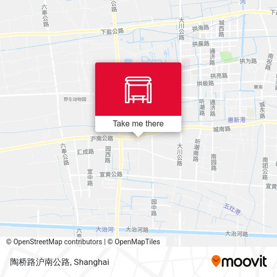 陶桥路沪南公路 map
