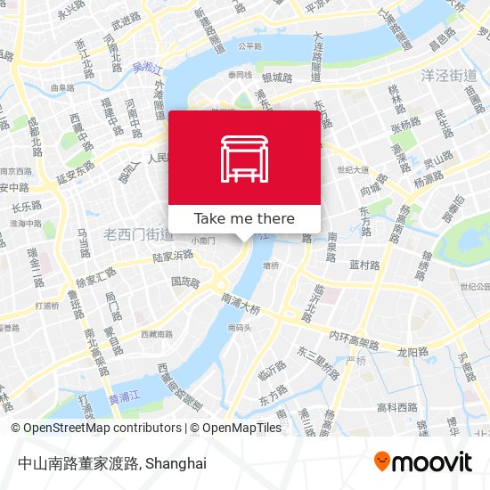 中山南路董家渡路 map