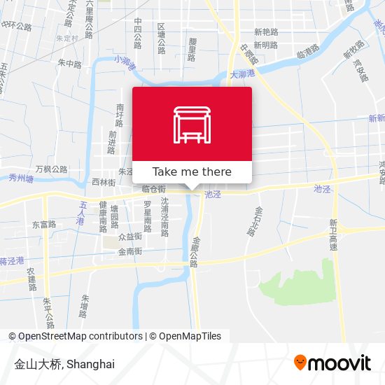 金山大桥 map