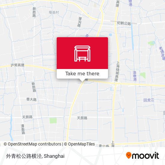 外青松公路横泾 map