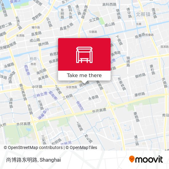 尚博路东明路 map