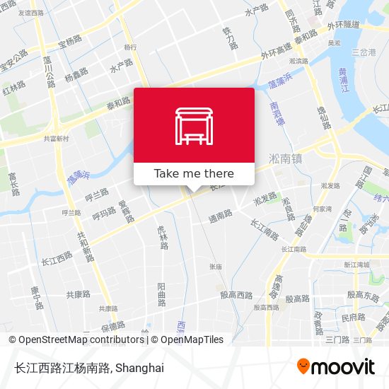 长江西路江杨南路 map