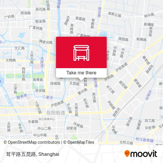 茸平路五昆路 map