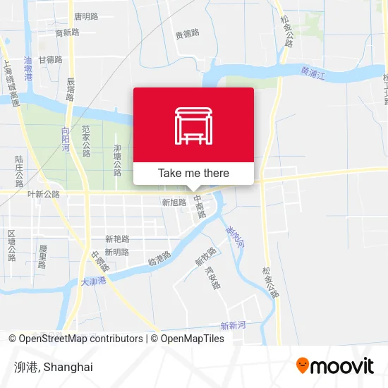 泖港 map