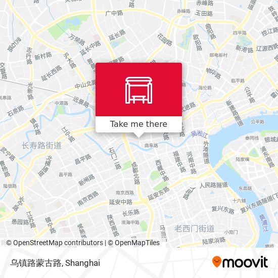 乌镇路蒙古路 map