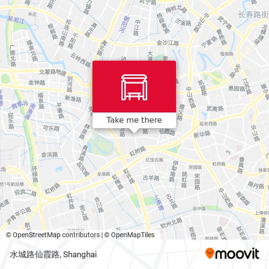 水城路仙霞路 map