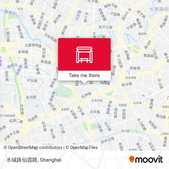 水城路仙霞路 map