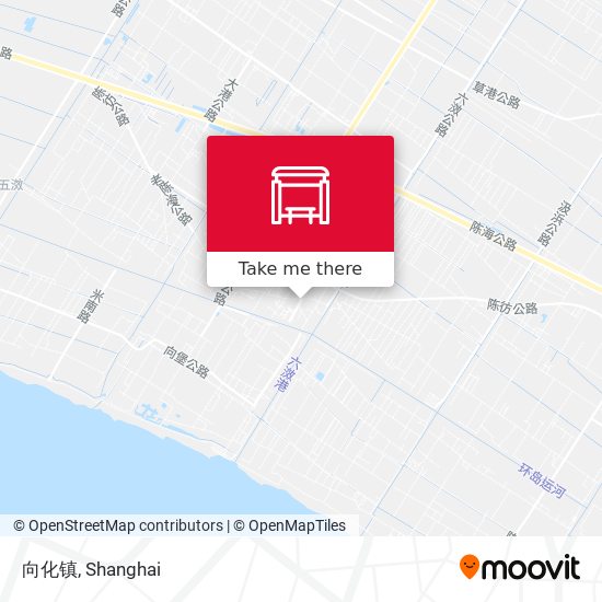 向化镇 map