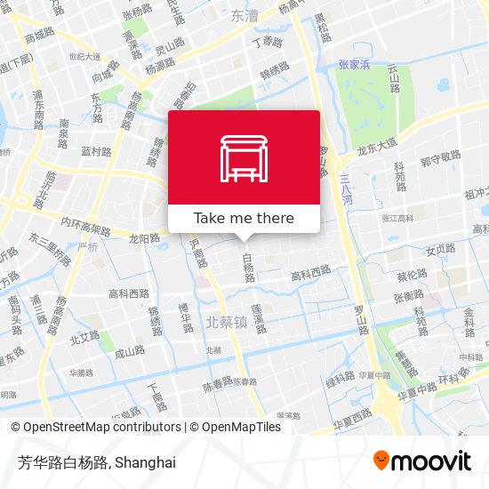 芳华路白杨路 map