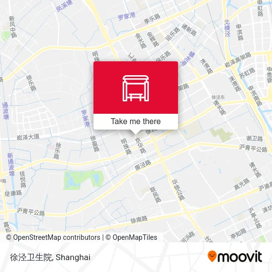 徐泾卫生院 map