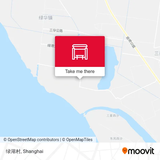 绿湖村 map