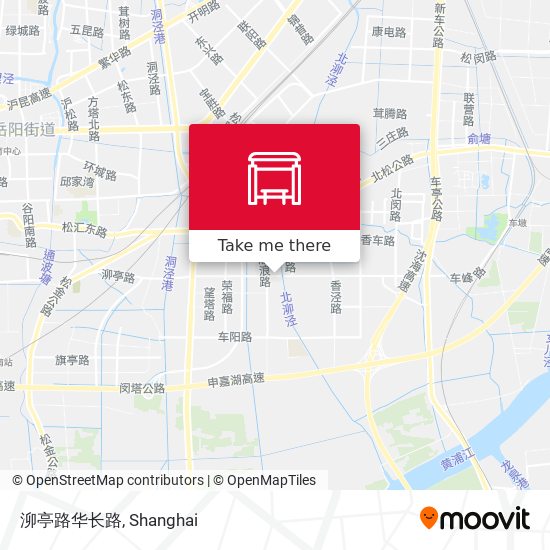 泖亭路华长路 map