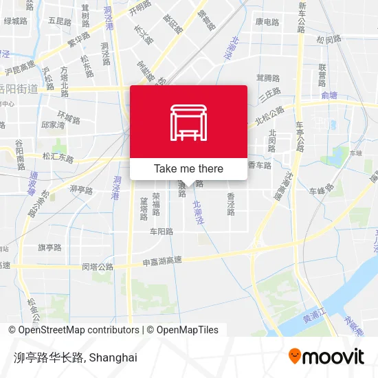 泖亭路华长路 map