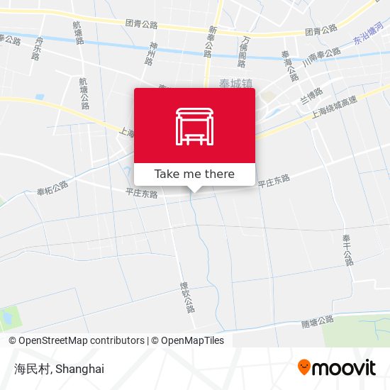 海民村 map