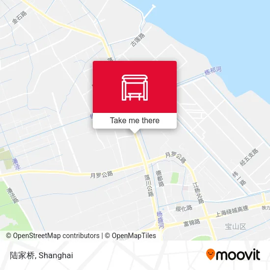 陆家桥 map