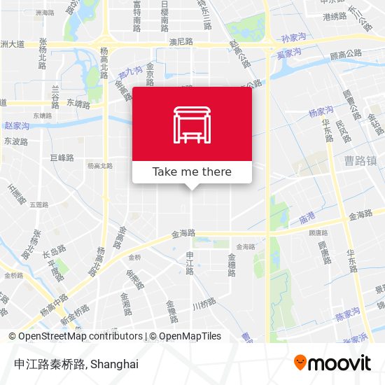 申江路秦桥路 map
